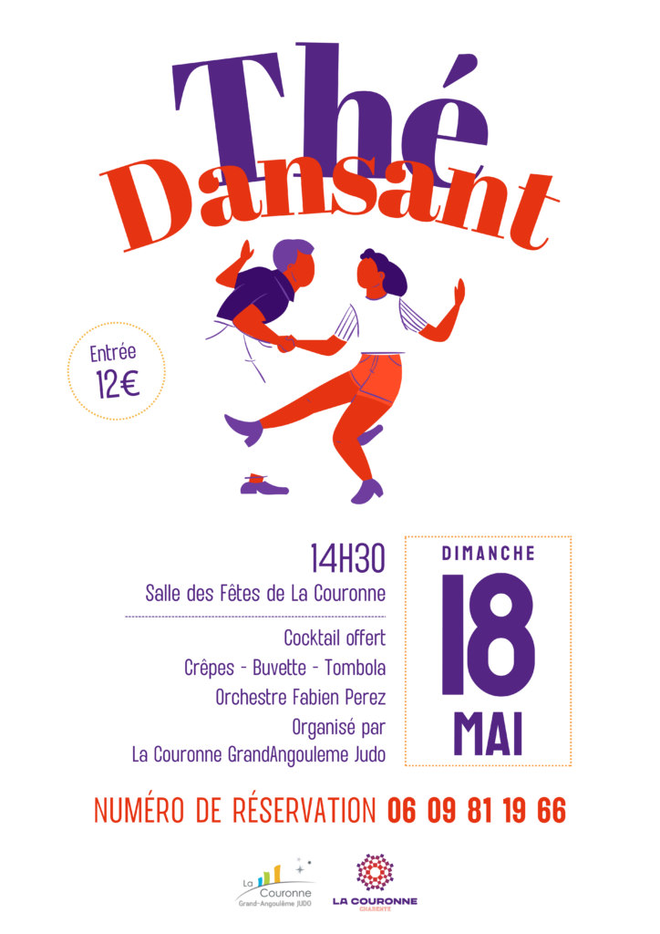 Affiche Thé dansant du Dimanche 18 mai à 14h30
