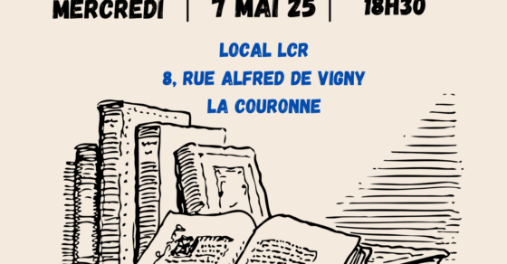 Affiche de l'assemblée générale de l'association La Couronne : Avenir & Patrimoine le Mercredi 7 mai 2025 à 18h30 au local LCR