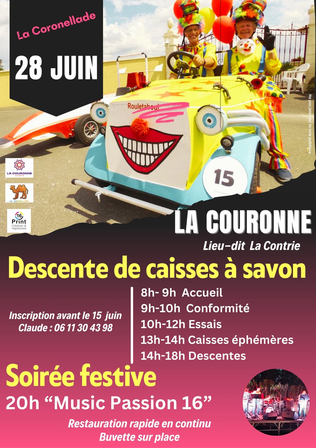 Descente de caisse à savon - 28 juin
