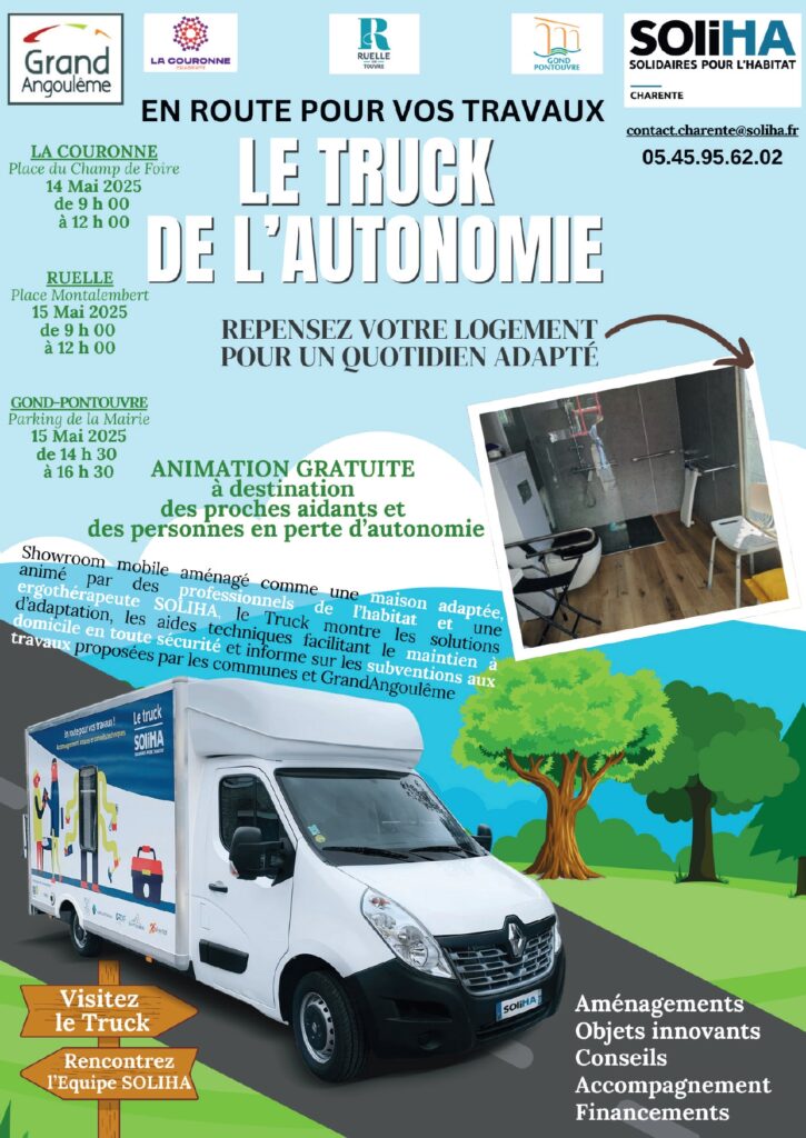 Affiche le Truck de l'autonomie