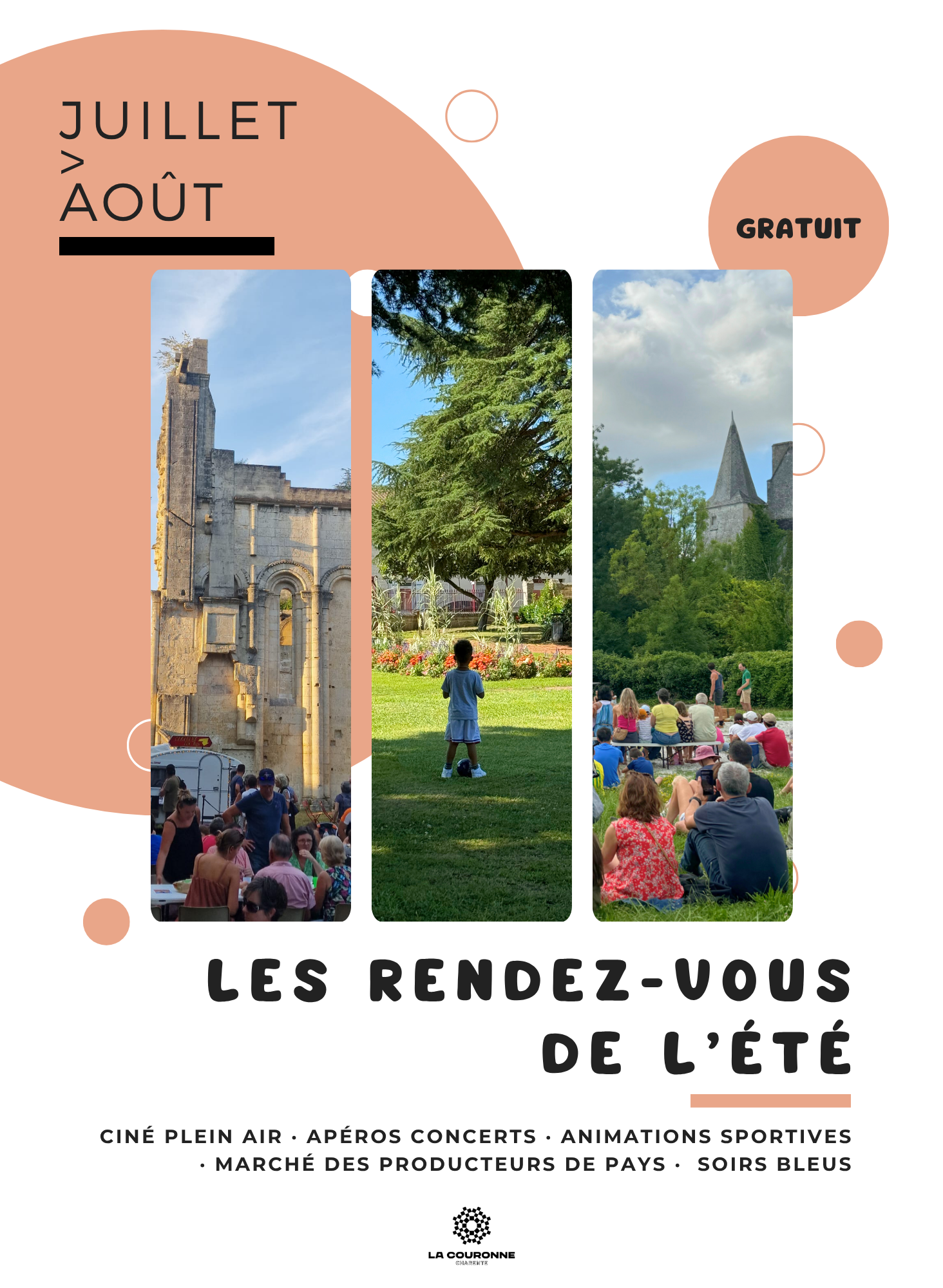 Affiche des Rendez-vous de l'été
