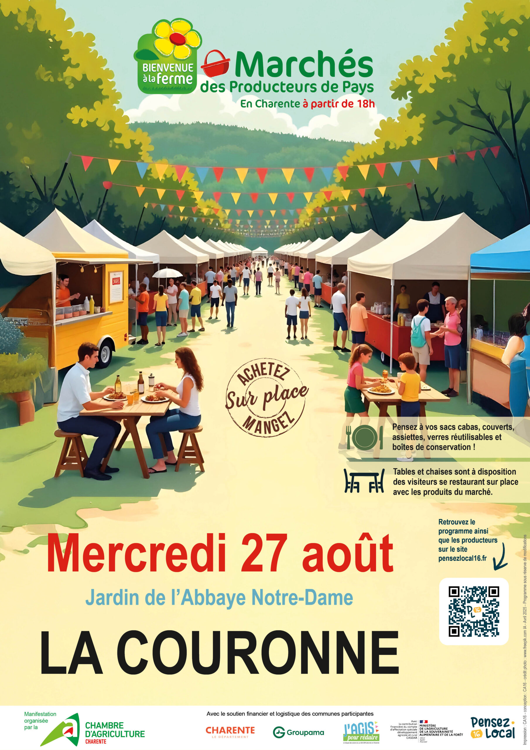 Affiche Marché des Producteurs de Pays
