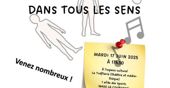 Affiche spectacle Mon corps dans tous les sens