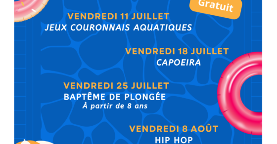 Programme - Les nocturnes piscine