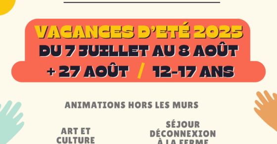 Animations jeunesse Été 2025 - Le Colibri -CSCS La Couronne