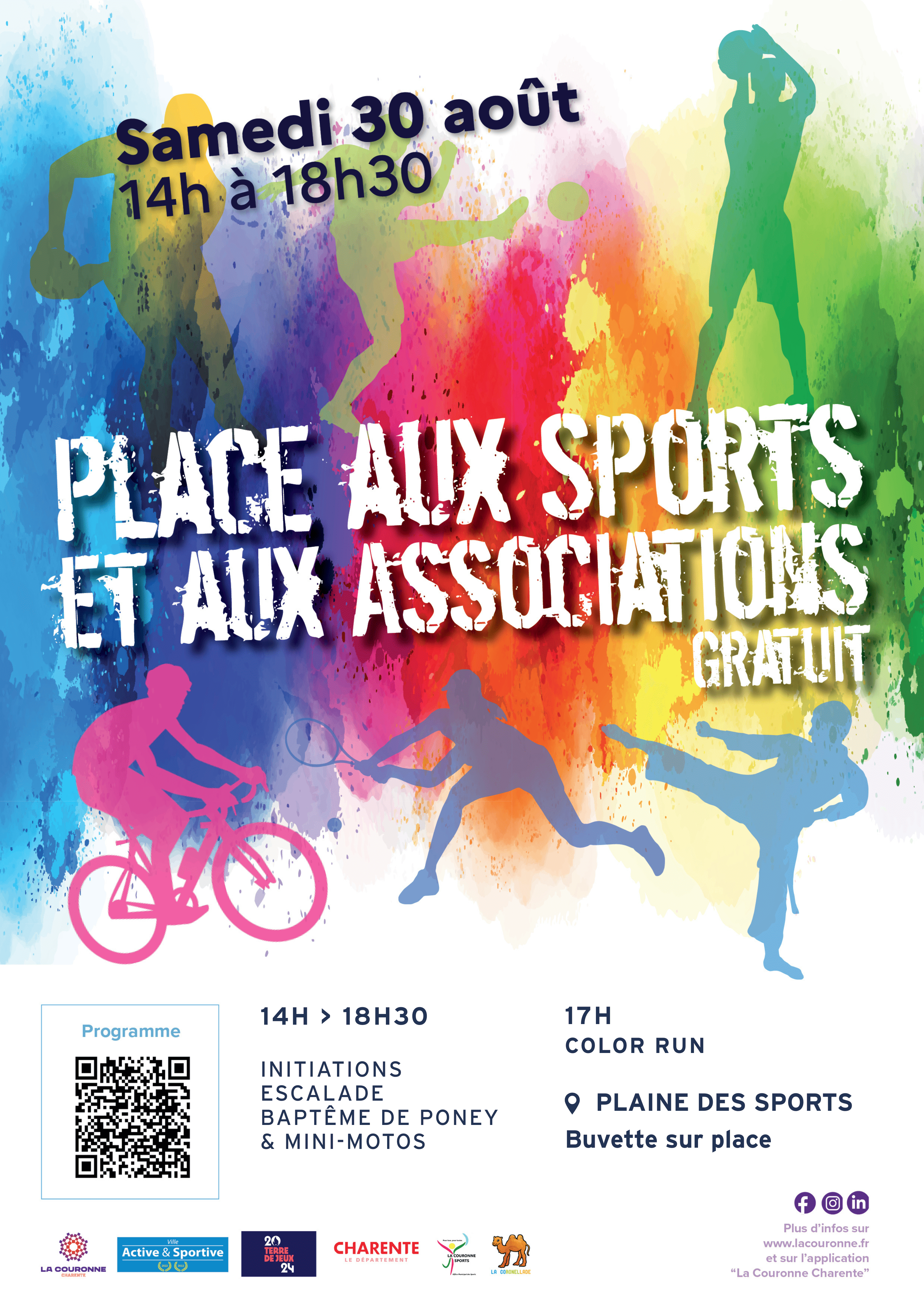 Affiche de Place aux Sports et aux Associations - 2025