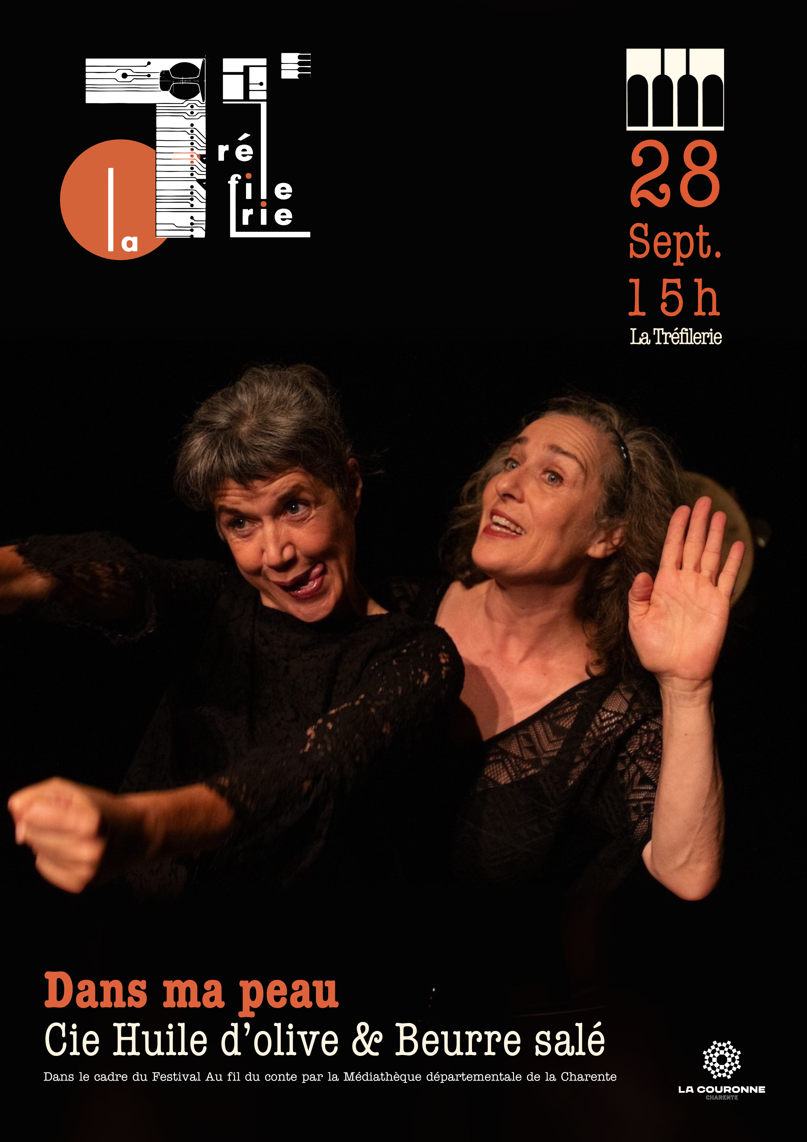 Dans ma peau - 28 septembre 2025 - 15h - La Tréfilerie - Cie Huile d'olive & beurre salé