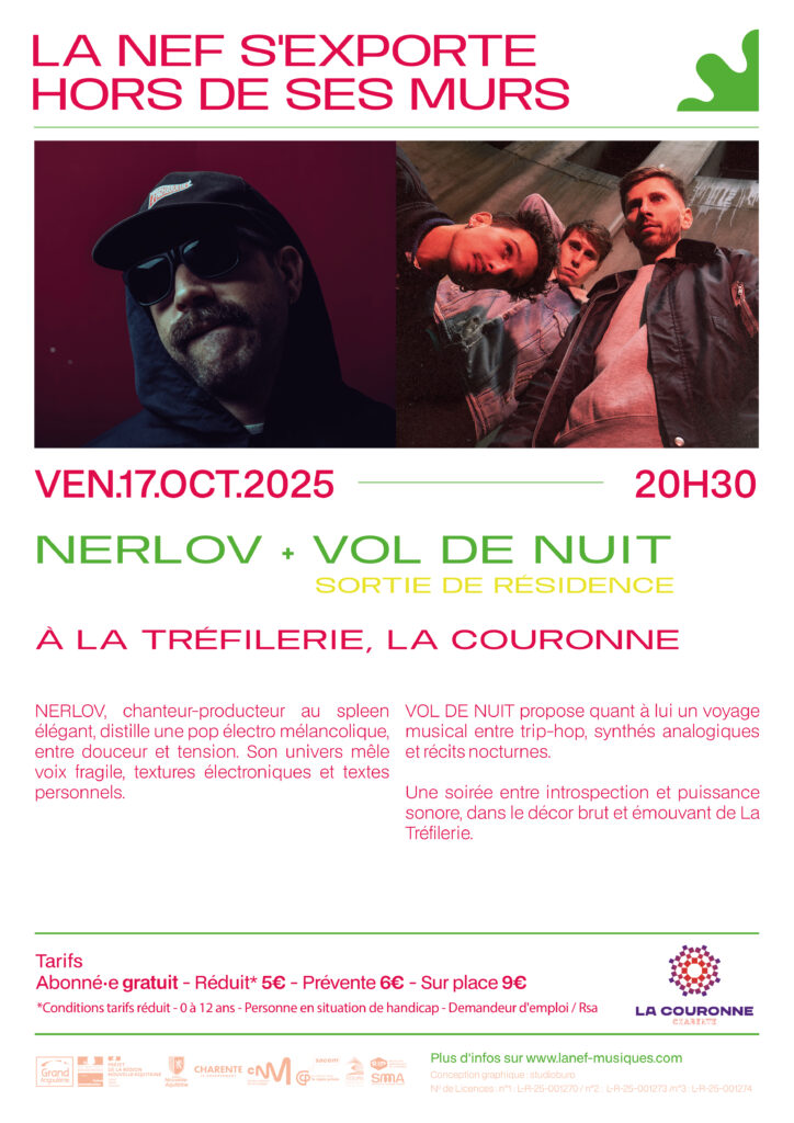 NERLOV + VOL DE NUIT -La nef