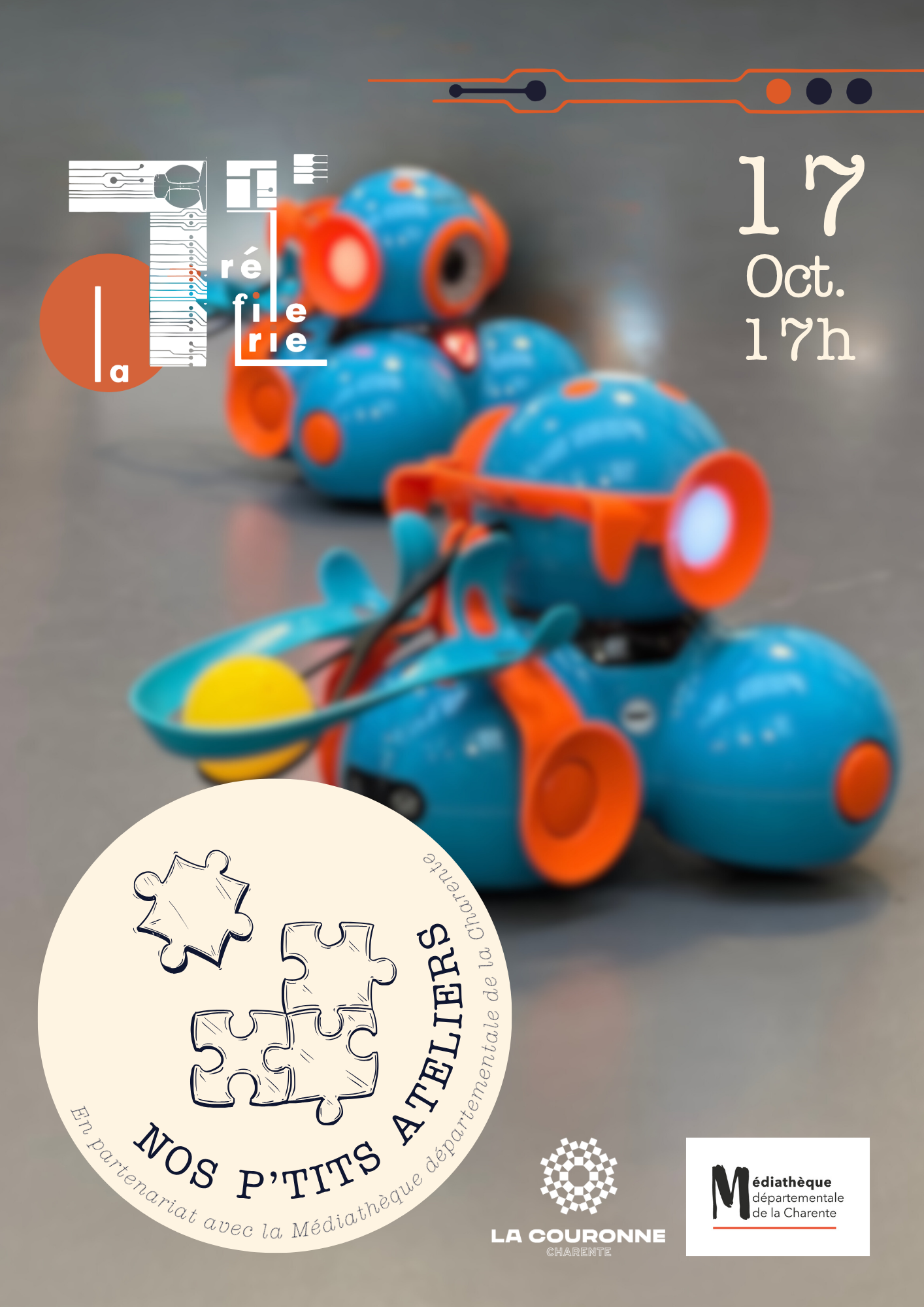 Nos p'tits ateliers - robot 17.10.2026