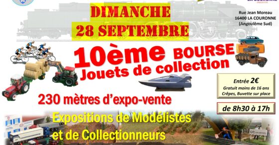Affiche 2025 - 10e Bourse d'échange Miniatures et jouets de collection