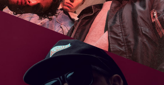 Affiche pour le concert co-plateau de Vol de Nuit et de Nerlov, le 17 octobre 2025 à la Tréfilerie