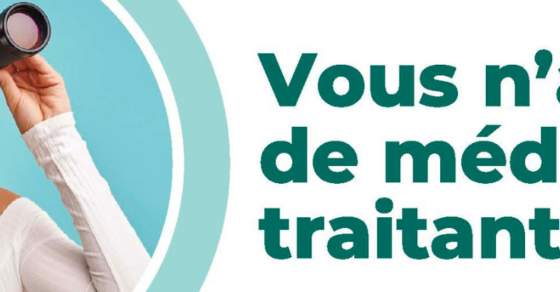 Vous n'avez pas de médecin traitant ?
