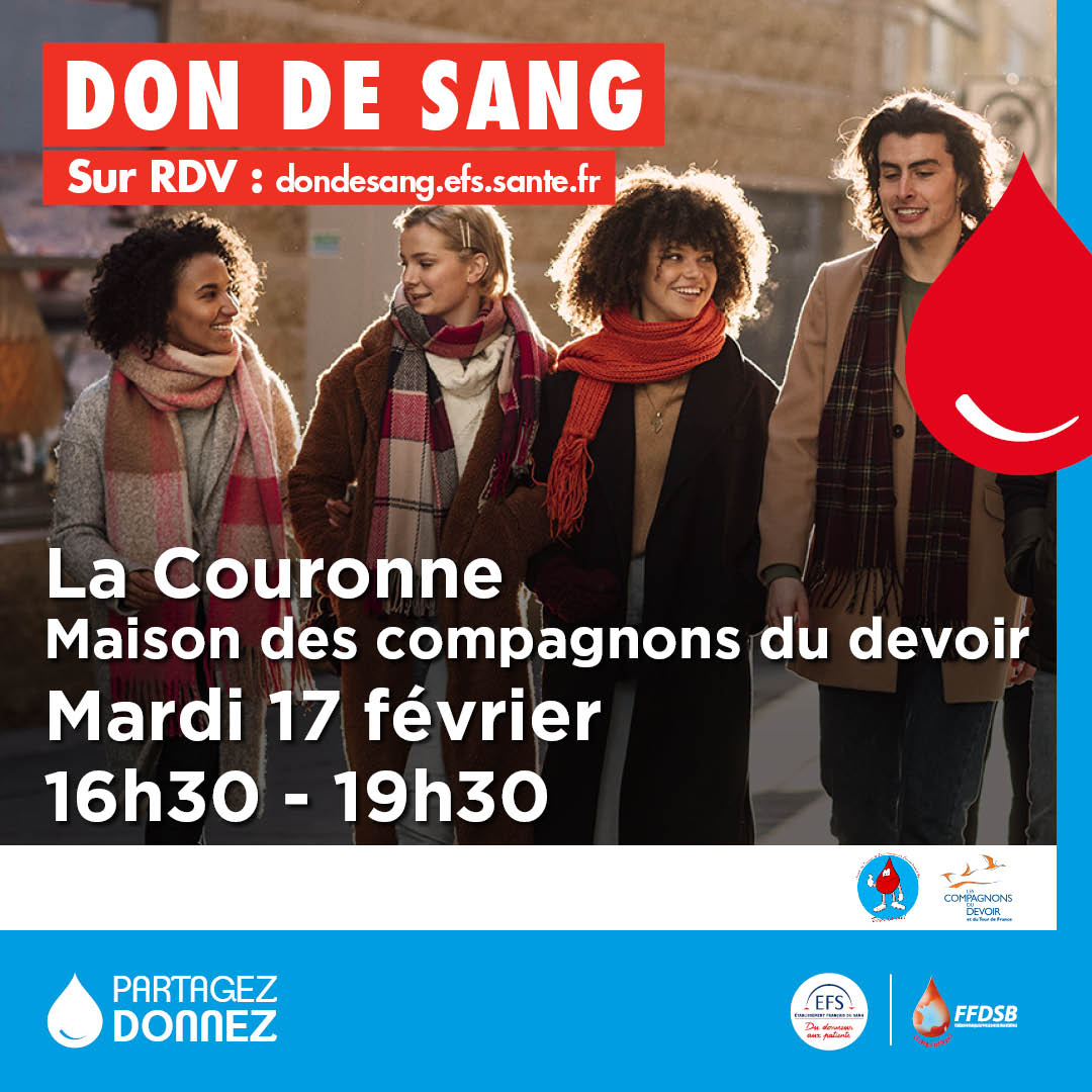 Don du sang 17 février