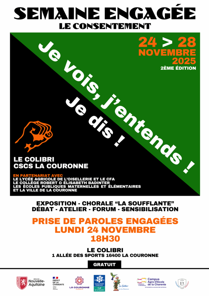 Affiche Semaine Engagée 2025 - Le Colibri