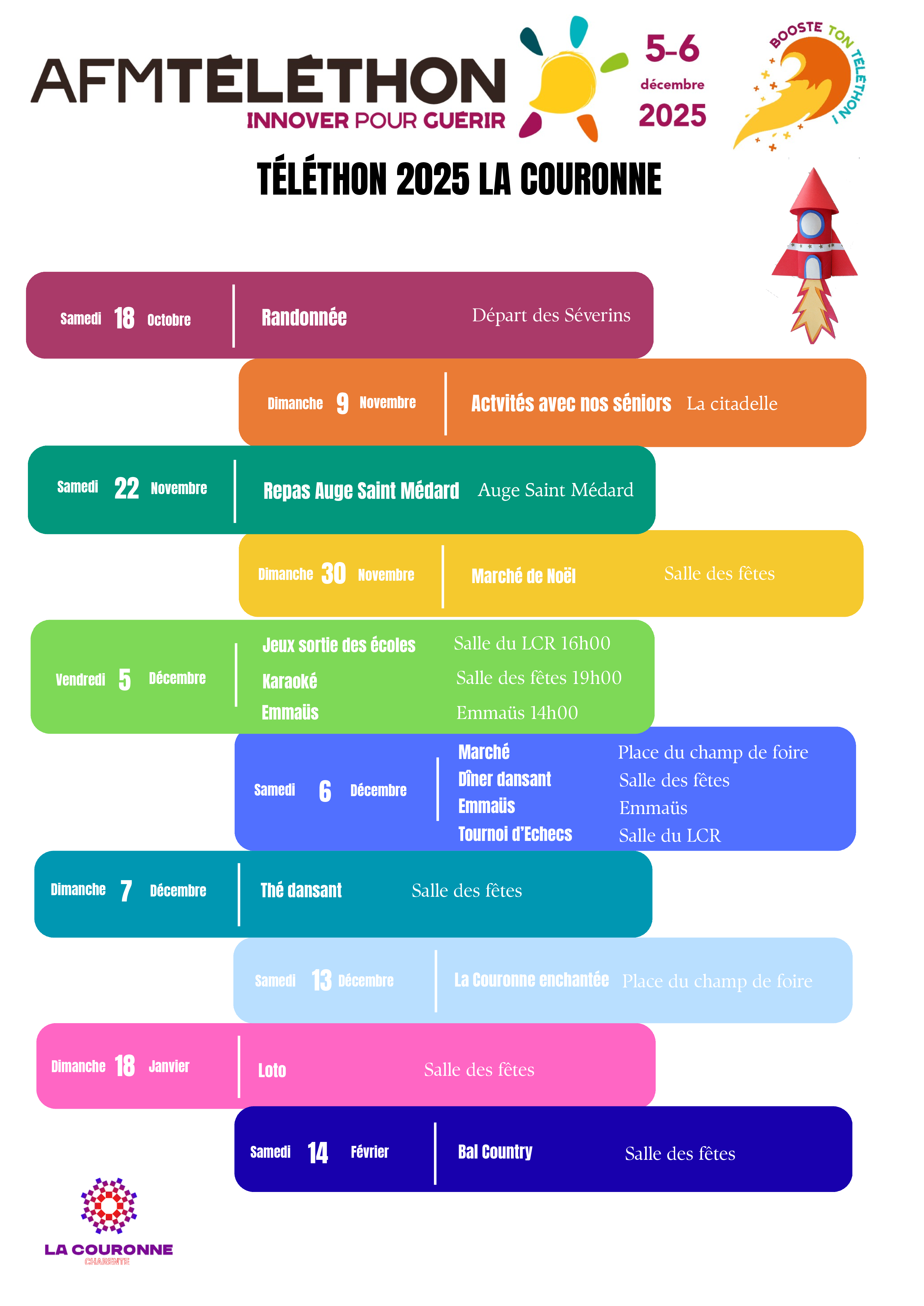 Affiche générique Téléthon 2025