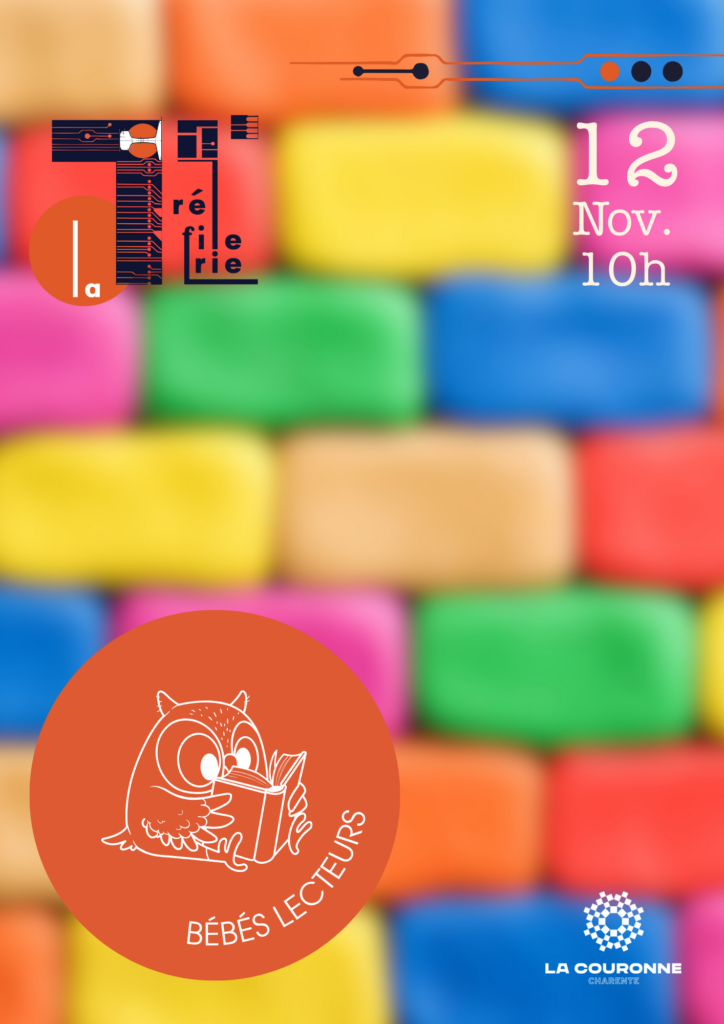 Affiche des Bébés lecteurs du 12 novembre 2025 à 10h, sur le thème des couleurs