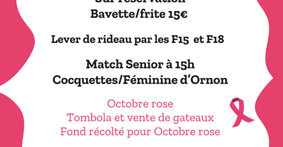 Journée 100% féminine - 19 octobre 2025