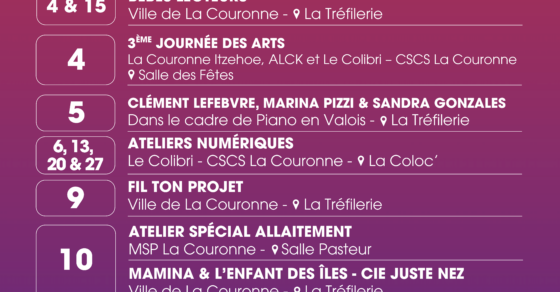Ce mois-ci Octobre 2025 - Recto