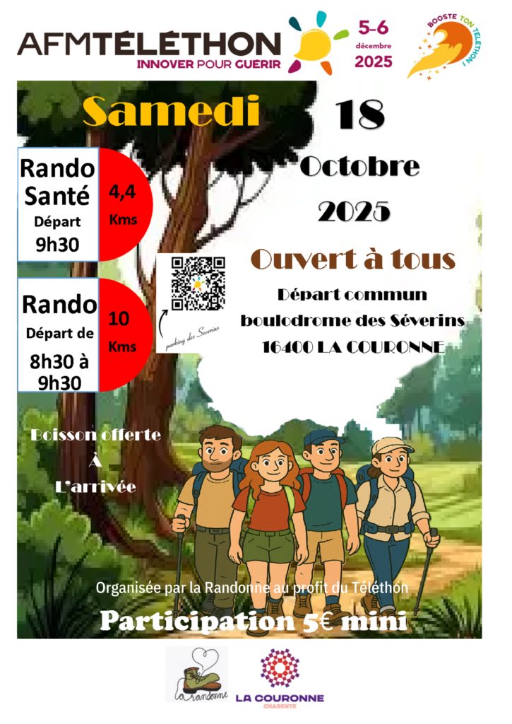 Randonnée du Téléthon 18 octobre 2025 A3