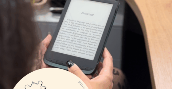 Affiche - Nos P'tits Ateliers - Liseuse