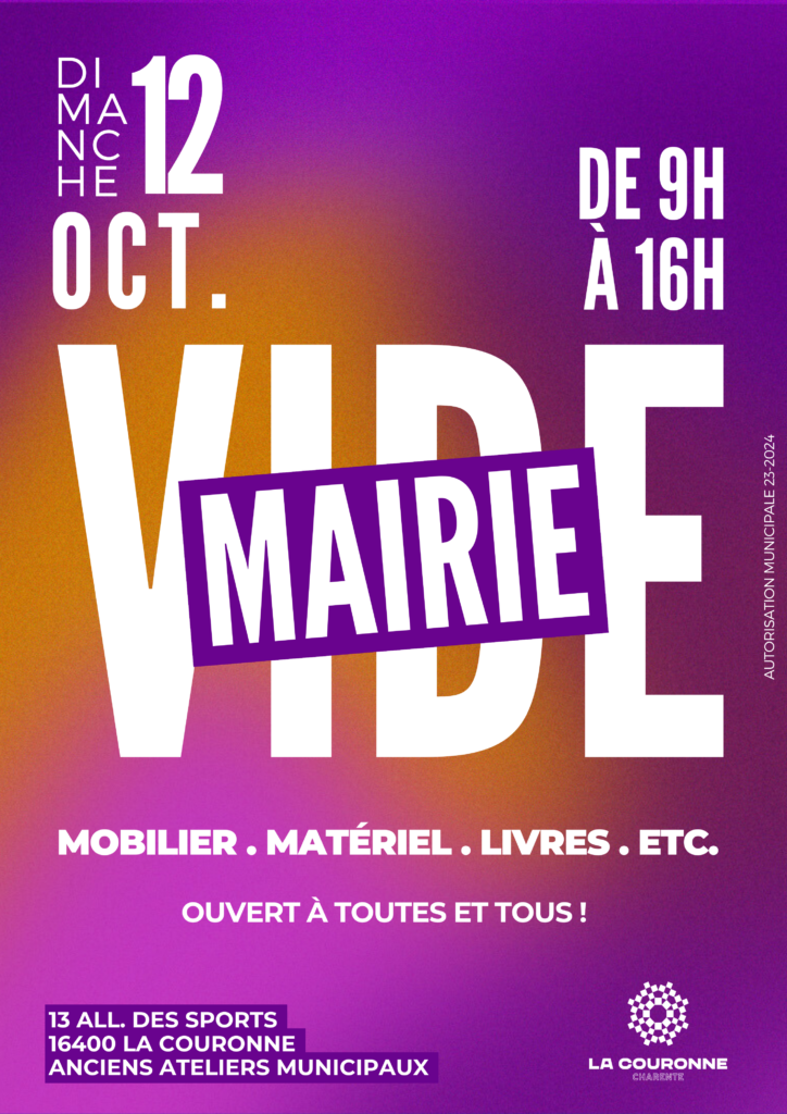 Vide Mairie 2025
