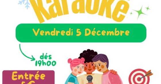 Affiche karaoké Téléthon 2025