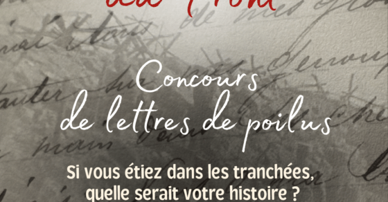 Affiche concours lettre de poilus - Murmure du front