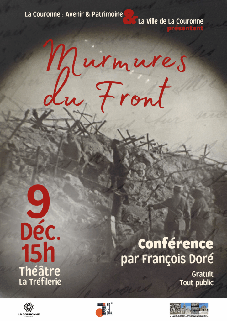 Affiche Conférence du 9.12 - Murmures du front