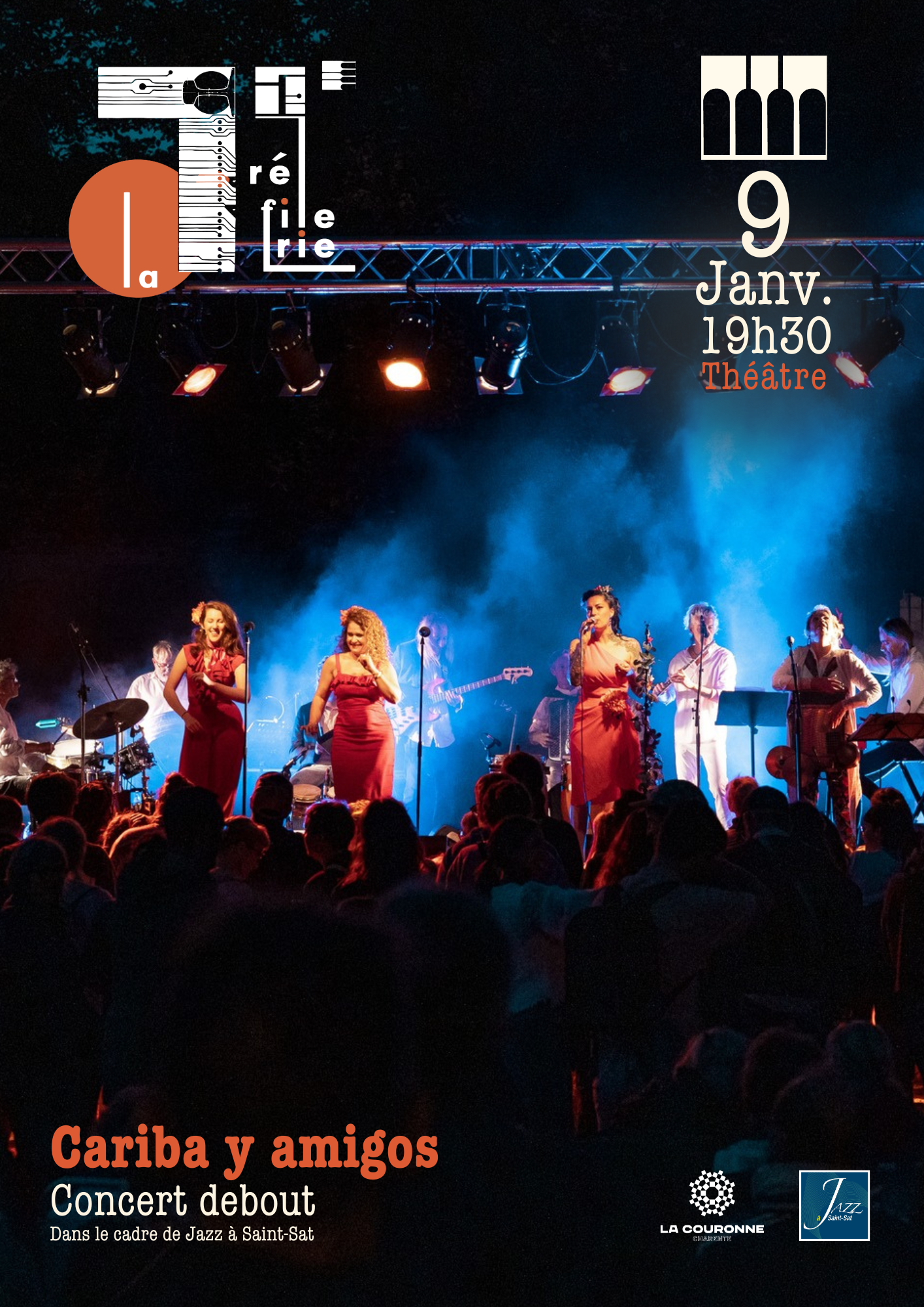 Cariba y amigos - Affiche Jazz à Saint Sat 2025
