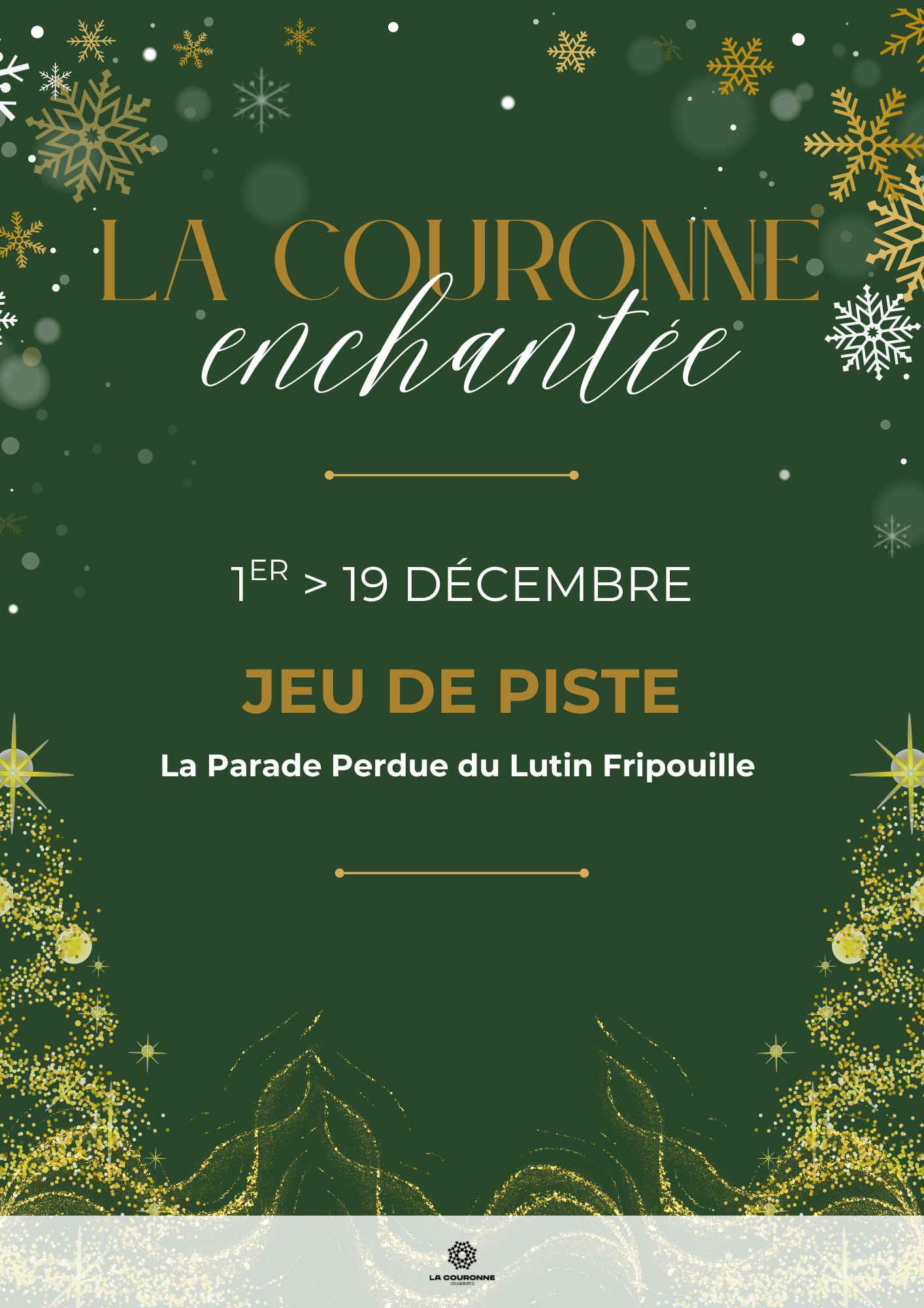 Affiche La Couronne enchantée 2025 - jeu de piste