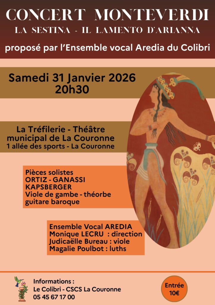 Affiche Concert Monterverdi