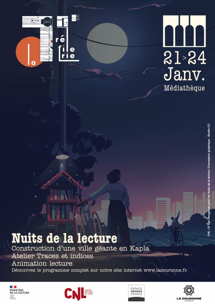 Affiche les Nuits de la lecture