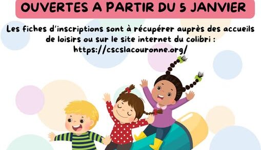 Affiche vacances d'hiver