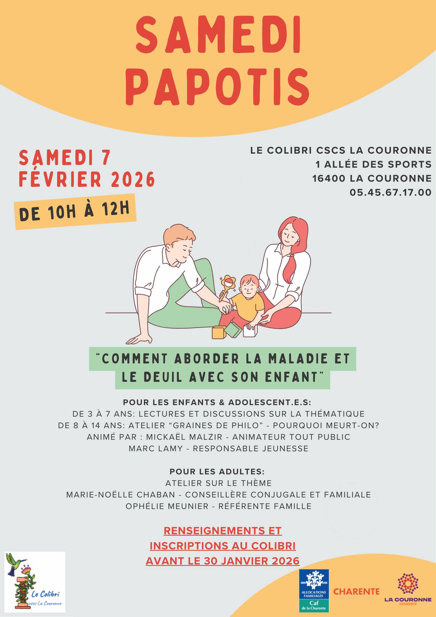 Affiche Samedi Papotis