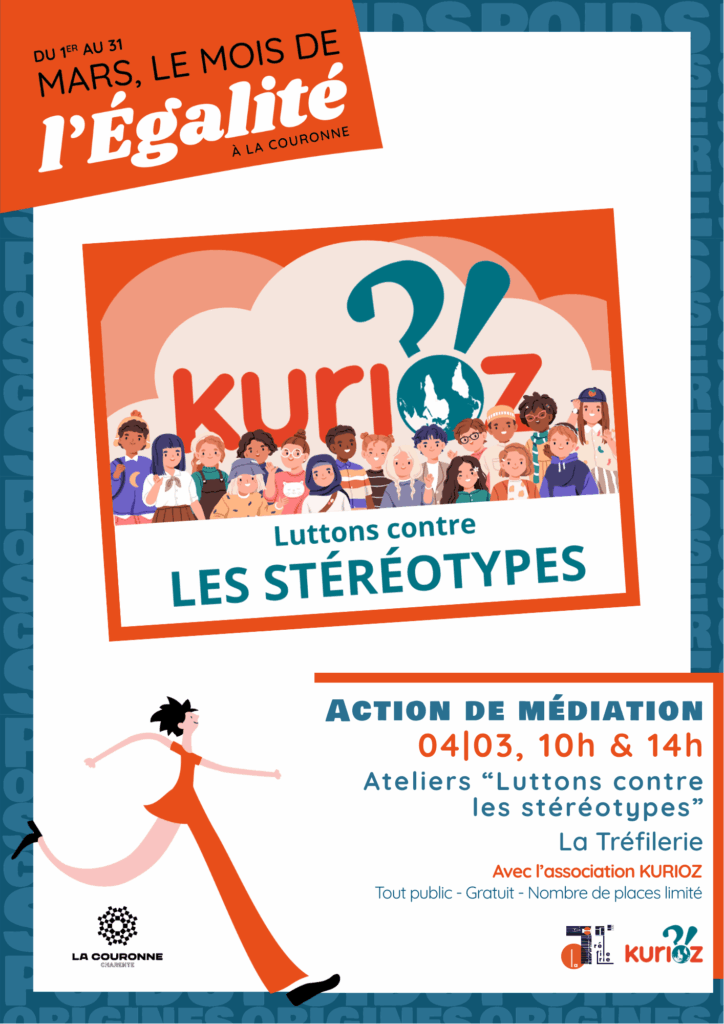 Affiche de l'atelier : Luttons contre les stéréotypes