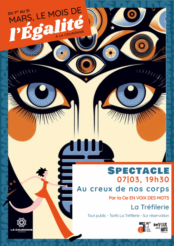 Affiche du spectacle : Au creux de nos corps
