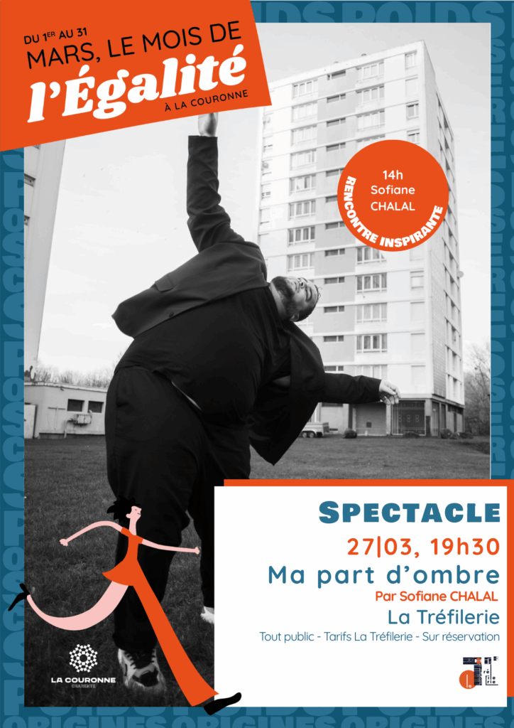 Affiche du spectacle : Ma part d'ombre