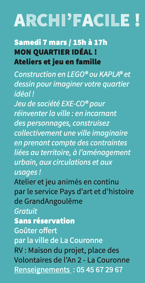 archi’facile Affiche Archi'Facile