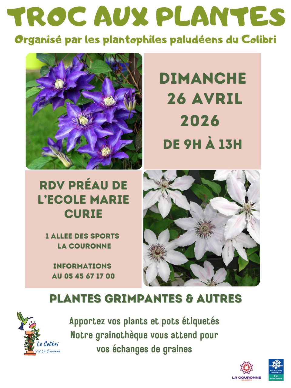 Troc aux plantes 2026