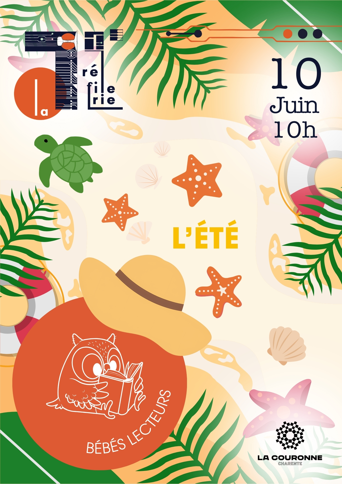 Affiche Bébes lecteurs - 10 juin