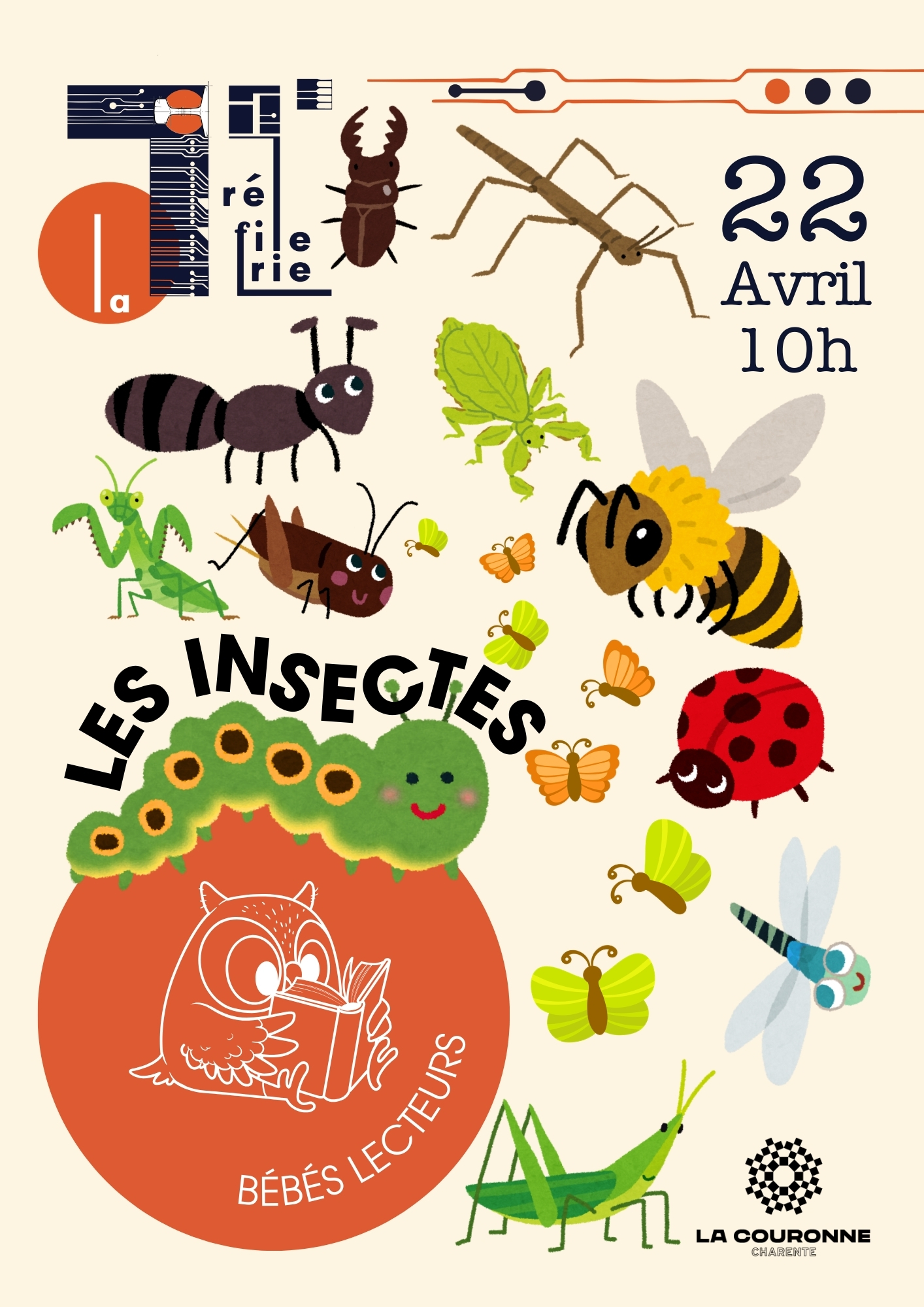 Affiche Bébes lecteurs - 22 avril