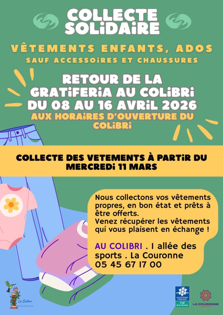 Affiche pour la Gratiféria