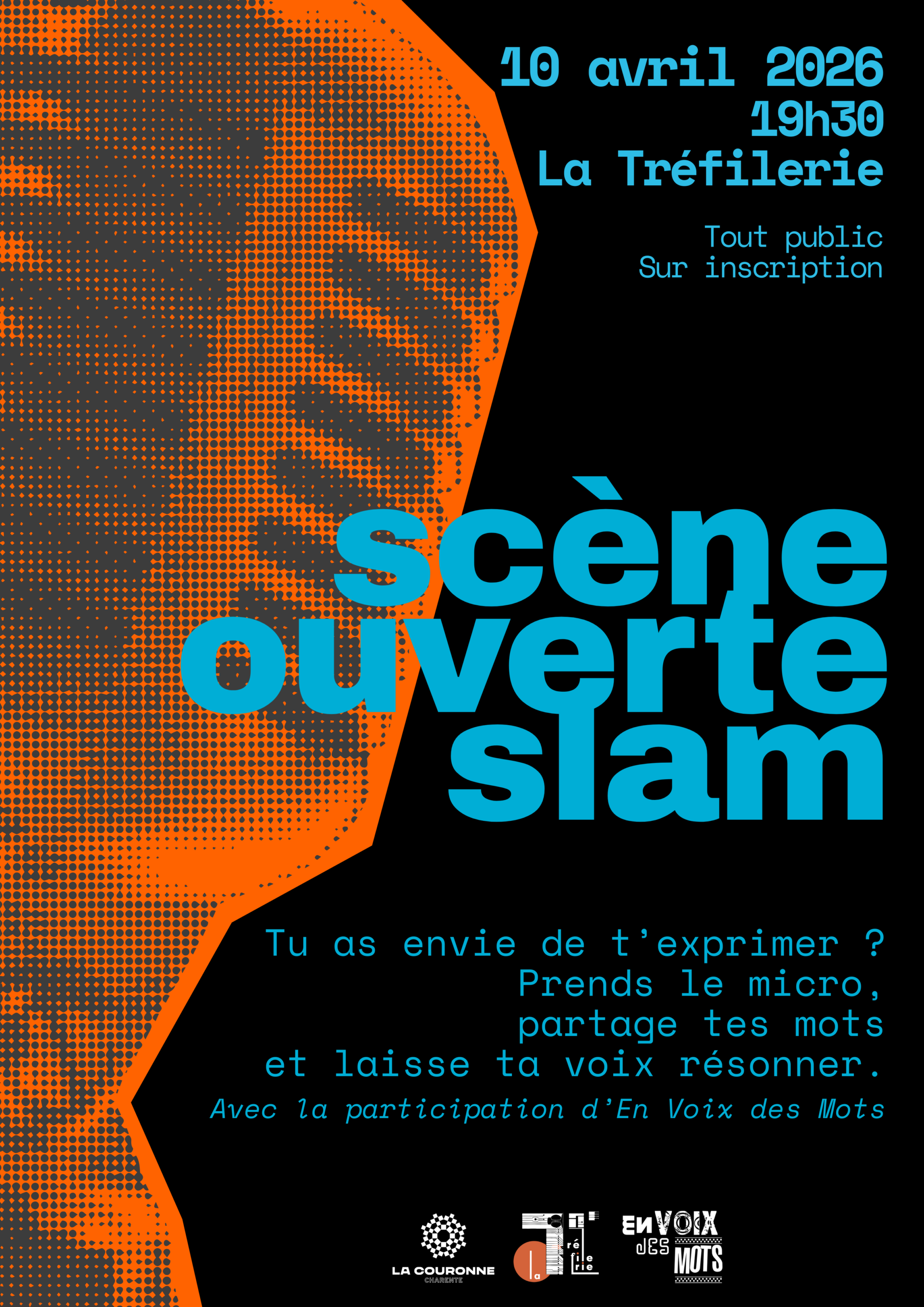 Affiche scène ouverte