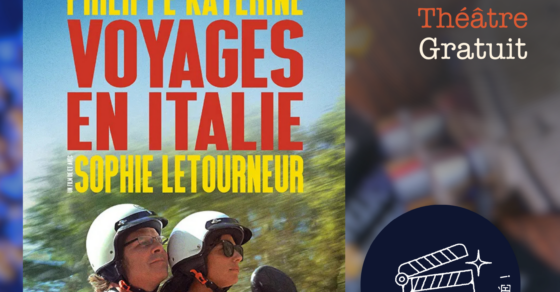 Affiche de la projection du film "Voyage en Italie" de Sophie Letourneur