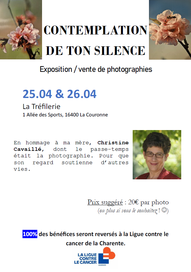 Vente de photo 25 & 26 avril