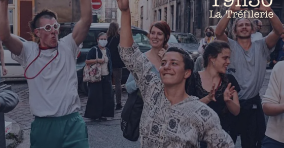 Affiche clôture de la saison culturelle 2025-2026 avec spectacle de danse participatif à La Tréfilerie le 12 juin