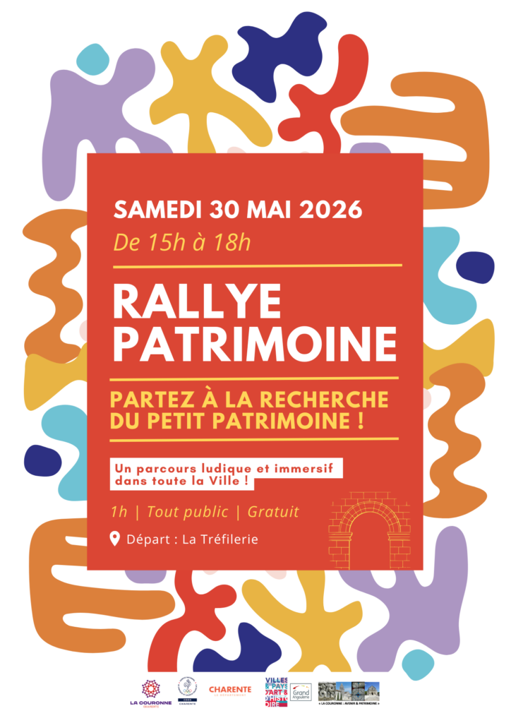 Affiche Rallye Patrimoine - Mai 2026