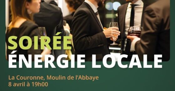 Soirée Énergie locale - Mercredi 8 avril 2026