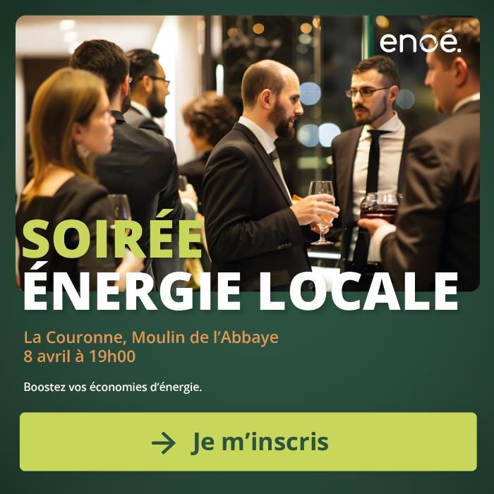 Soirée Énergie locale – Mercredi 8 avril 2026 Soirée Énergie locale - Mercredi 8 avril 2026