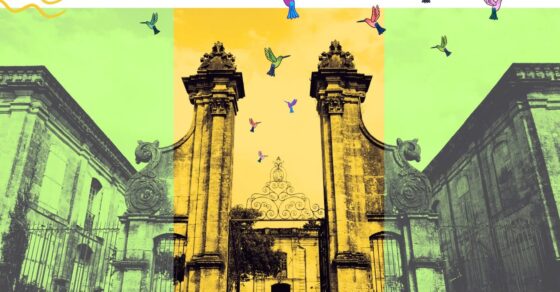 Affiche du Village Éphémère 2026 organisé du 22 au 24 juillet à l'Abbaye Notre-Dame et dans le quartier de l'Étang des Moines à La Couronne.